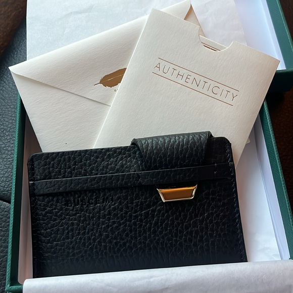 New $250 Buscemi Buscemi Mens Accessories Black Leather Wallet - Picture 7 of 13